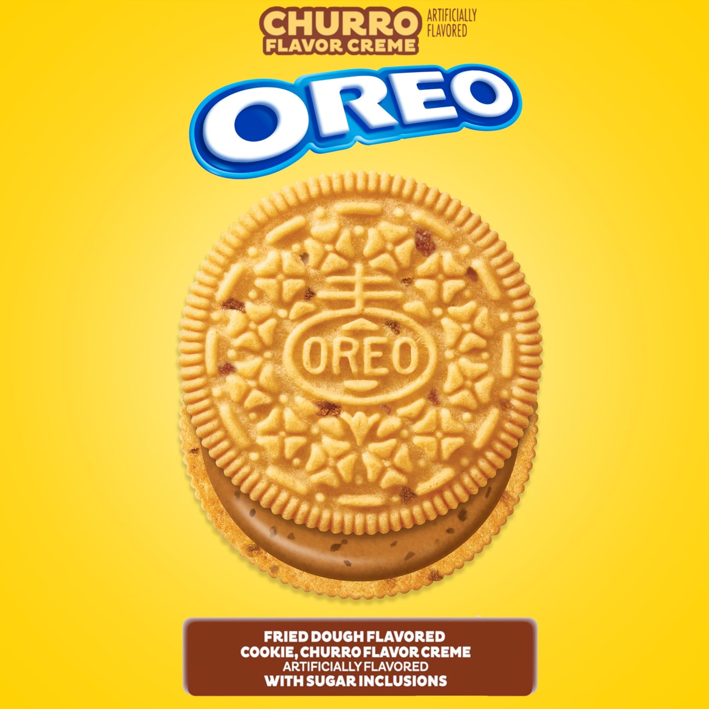 Oreo Churro Creme Sandwich Cookies, Limited Edition, 10.68 oz - Delicious Churro Flavor Treats