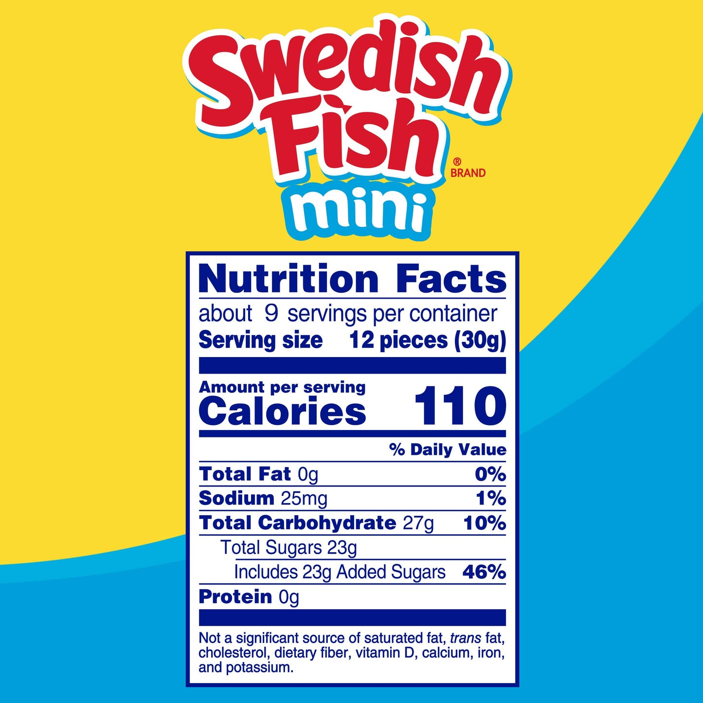 Swedish Fish Mini Soft & Chewy Candy, 12 - 10 Oz Bags