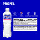 Propel Electrolyte Enhanced Water, Strawberry Lemonade, Zero Calorie, 16.9 fl oz (Pack of 12) - Hydration with Electrolytes & Vitamins C & E