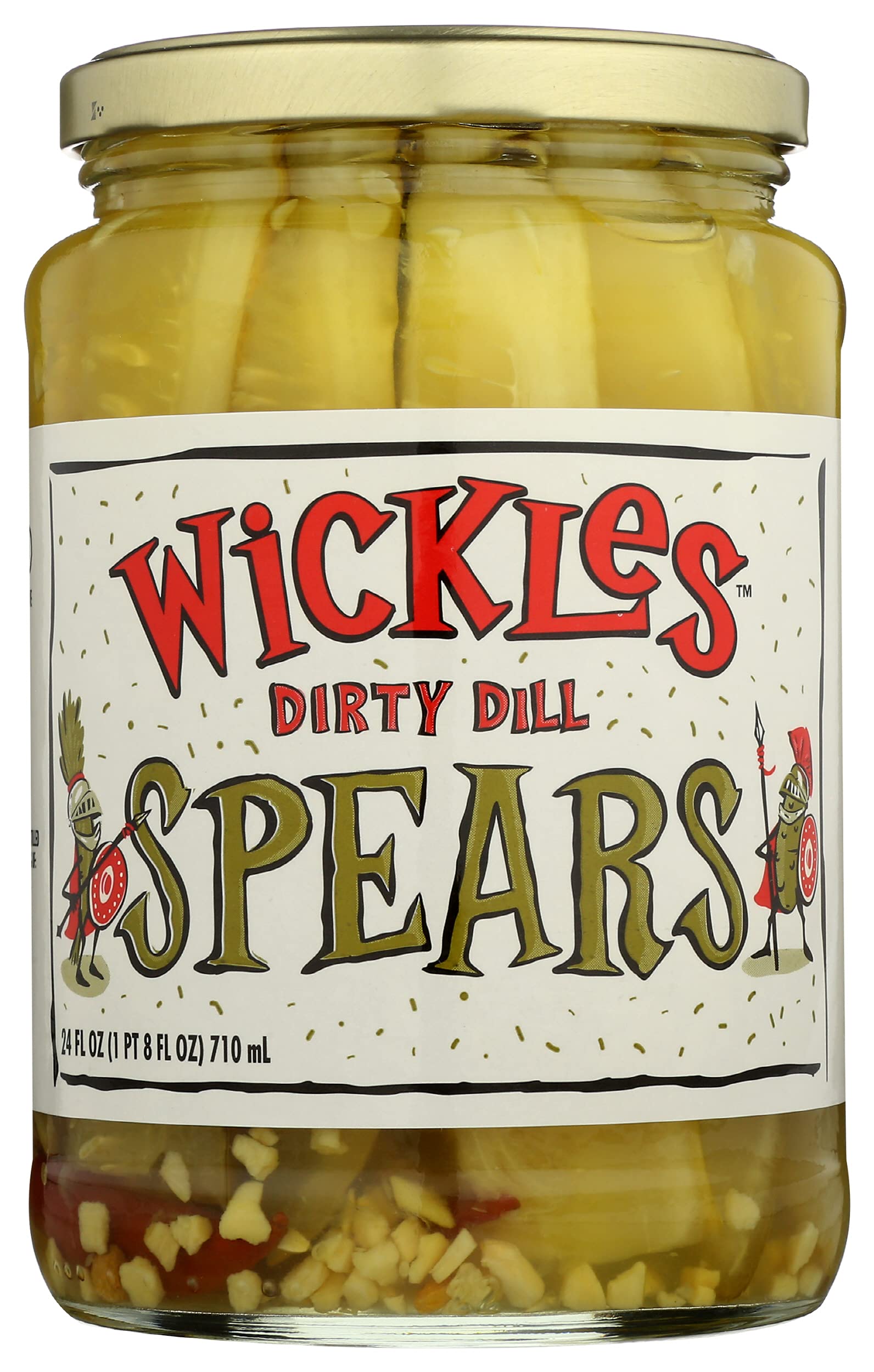 Wickles Dirty Dill Spears, 24 oz (Pack - 1)