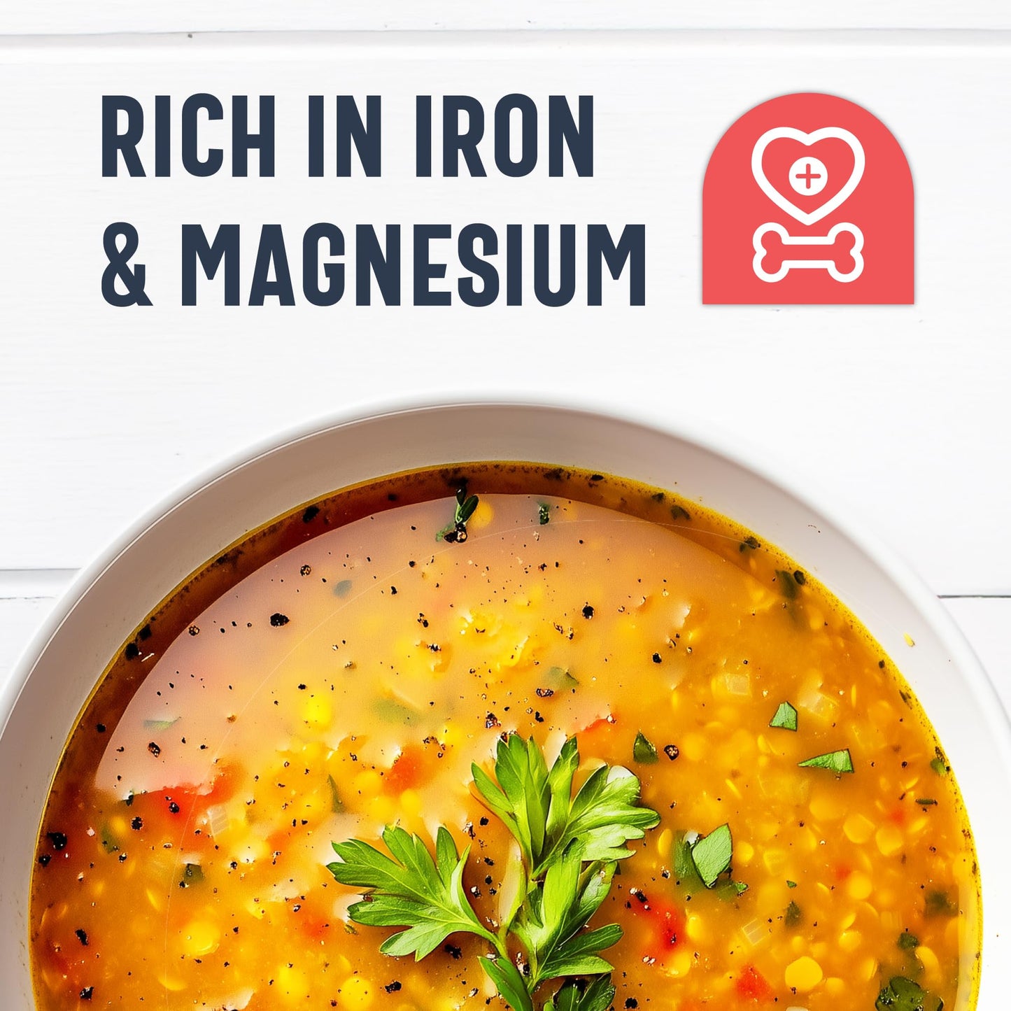 One In A Mill Split Red Lentils 2Lb Resealable Bag | For Soup, Stews, & Curries | All-Natural Plant-Based Protein | Ou Kosher