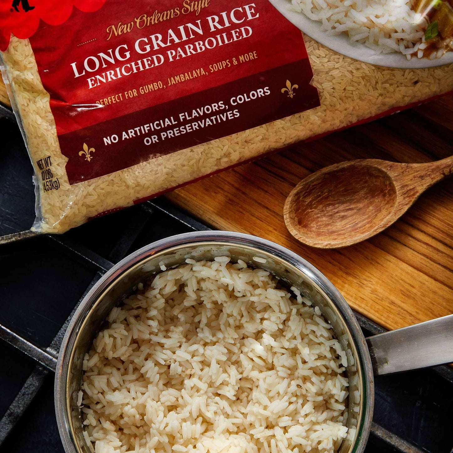 Zatarain's Enriched Parboiled Long Grain Rice, 10 lb