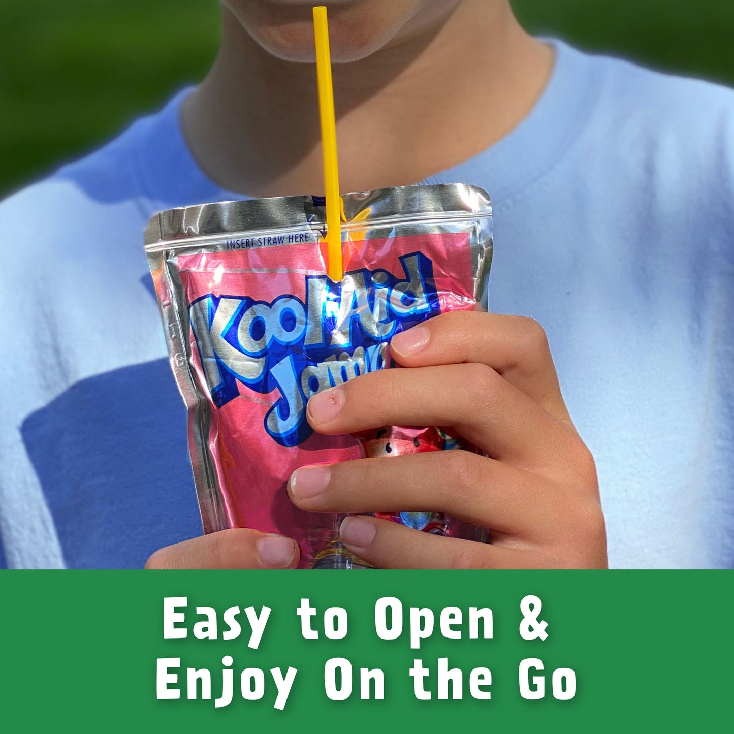 Kool-Aid Jammers Watermelon Juice Drink, 10 Count Pouches, Model 00043000053775