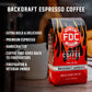 Fire Department Coffee Backdraft Espresso - Smooth & Rich - 12 oz - Veteran Owned - Roasted in the USA