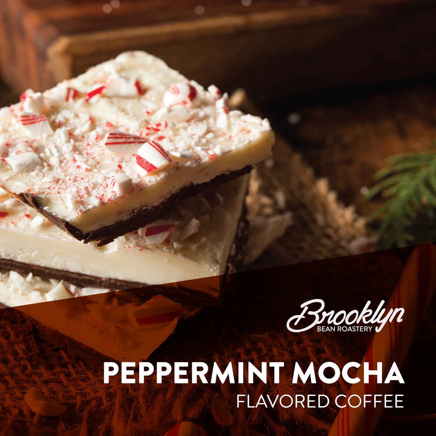 Brooklyn Beans Peppermint Mocha Coffee Pods for Keurig K-Cup malt-inspired  40 Count Single-Serve Pods  Flavor Enhanced Minty Chocolate Coffee