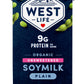 West Life Organic Soy Milk, Unsweetened Plain, Low Sugar, 9g of Protein, Vegan Dairy Alternative, Lactose-Free, Shelf Stable, 32