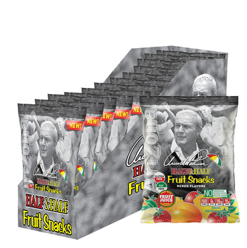 Arizona Arnold Palmer Half And Half Fruit Snacks, Gluten Free Mixed Fruit Gummy Chews, 5 Ounce Individual Single Serve Bags (Pac