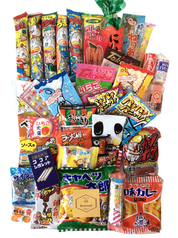 Beatcraft Japanese Dagashi Assortment Happy Set Pack (Medium)