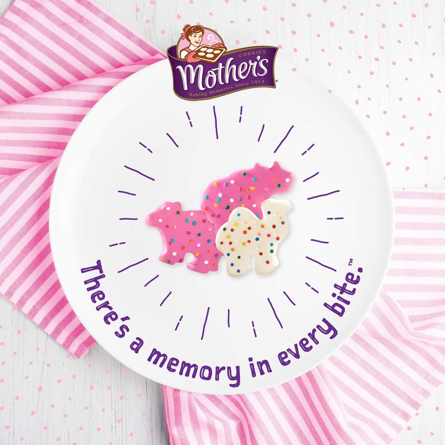 Mother'S Cookies, Circus Animal, Caddy, 12 Ct. (Pack Of 4)