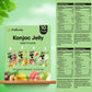 Hethstia Konjac Jelly, 10 Pack - Peach, Mango, Passion Fruit, Green Apple - Vegan, Sugar-Free, Low Calorie, Keto, Gluten-Free, V