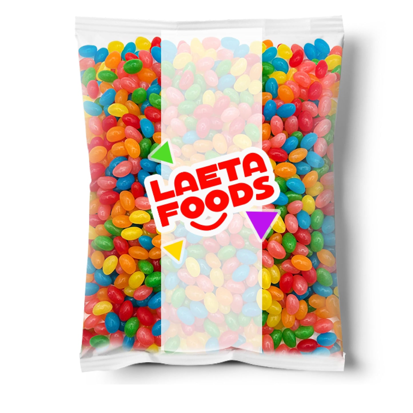 Jelly Beans Candy | 2 Pound Bag | Assorted Fruit Flavors | Classic Delight