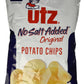 Utz Potato Chips, Original No Salt 9.5 Oz.-Best Of America