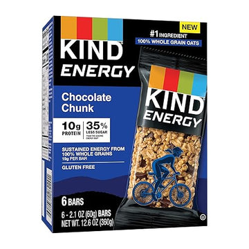 Kind Energy, Chocolate Chunk, 2.1 Oz (6 Count)