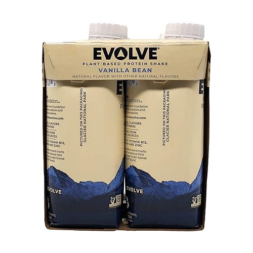 EVOLVE Ideal Vanilla Protein Shake 4Pk, 11 FZ