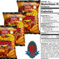 Herrs Potato Chips & Cheese Curls -,1Oz (Curated By Rj Snacks Value Pack) (Hot & Honey Cheese Curls)