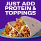 Taco Bell Soft Taco Dinner Kit With 10 Soft Tortillas (Taco Bell Mild Sauce & Seasoning, 14.6 Oz Box)