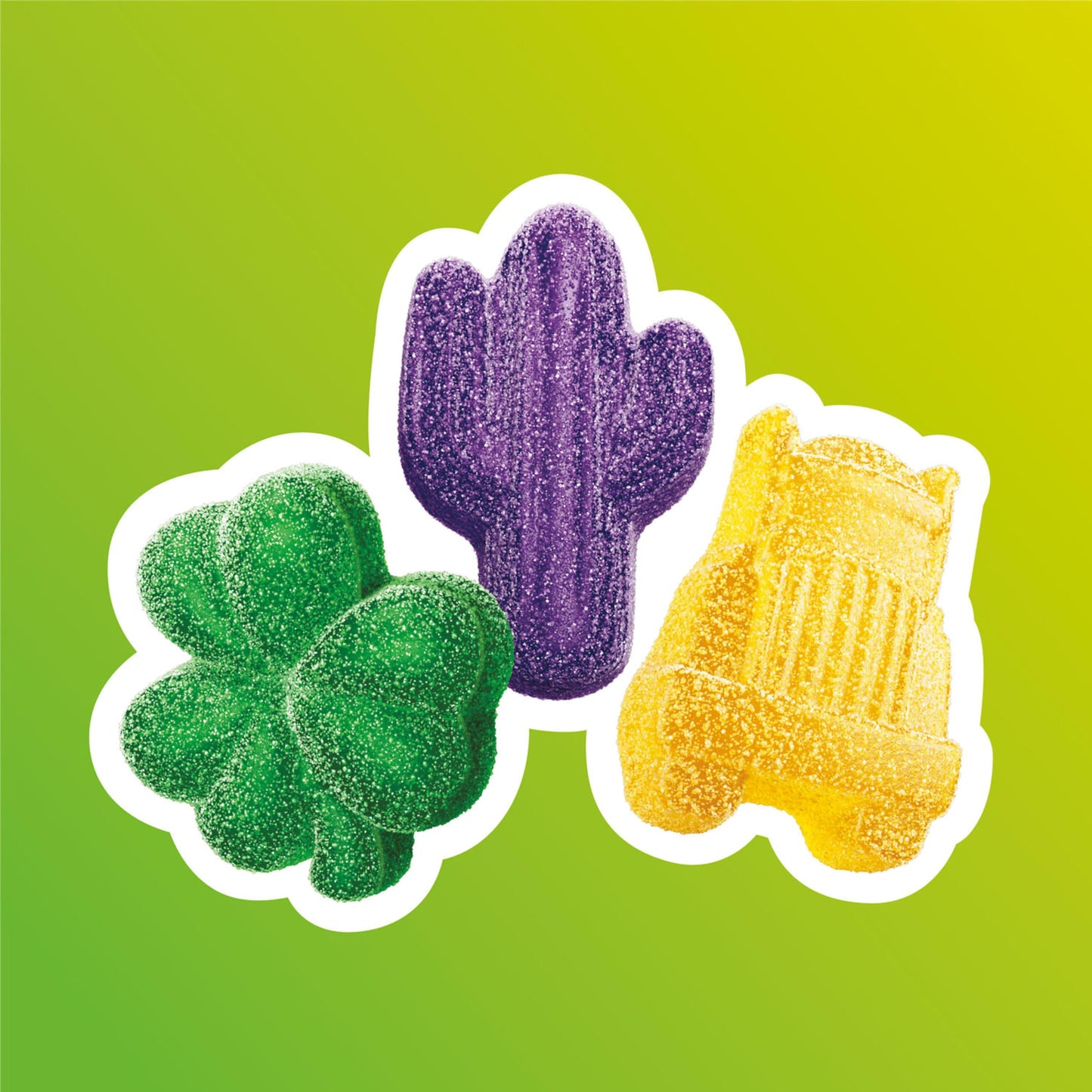 SHAQ-A-LICIOUS XL GUMMIES Sour Chewy, Candy Bag, 11.8 oz (Pack of 2)