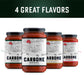 Carbone Tomato Basil Pasta Sauce - Non-GMO, Vegan, Gluten-Free - 24 Fl Oz (Pack of 2)