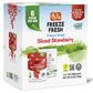 Pols Freeze Fresh - 6 Pack Sliced Freeze-Dried Strawberries (1 Oz Each) - No Added Sugar, Non-GMO, Vegan, Gluten-Free Single-Ser