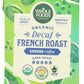 Whole Foods Market, Organic Decaf Ground Coffee, Dark French Roast, Smoky & Sweet, Smooth & Balanced, 12 Ounce