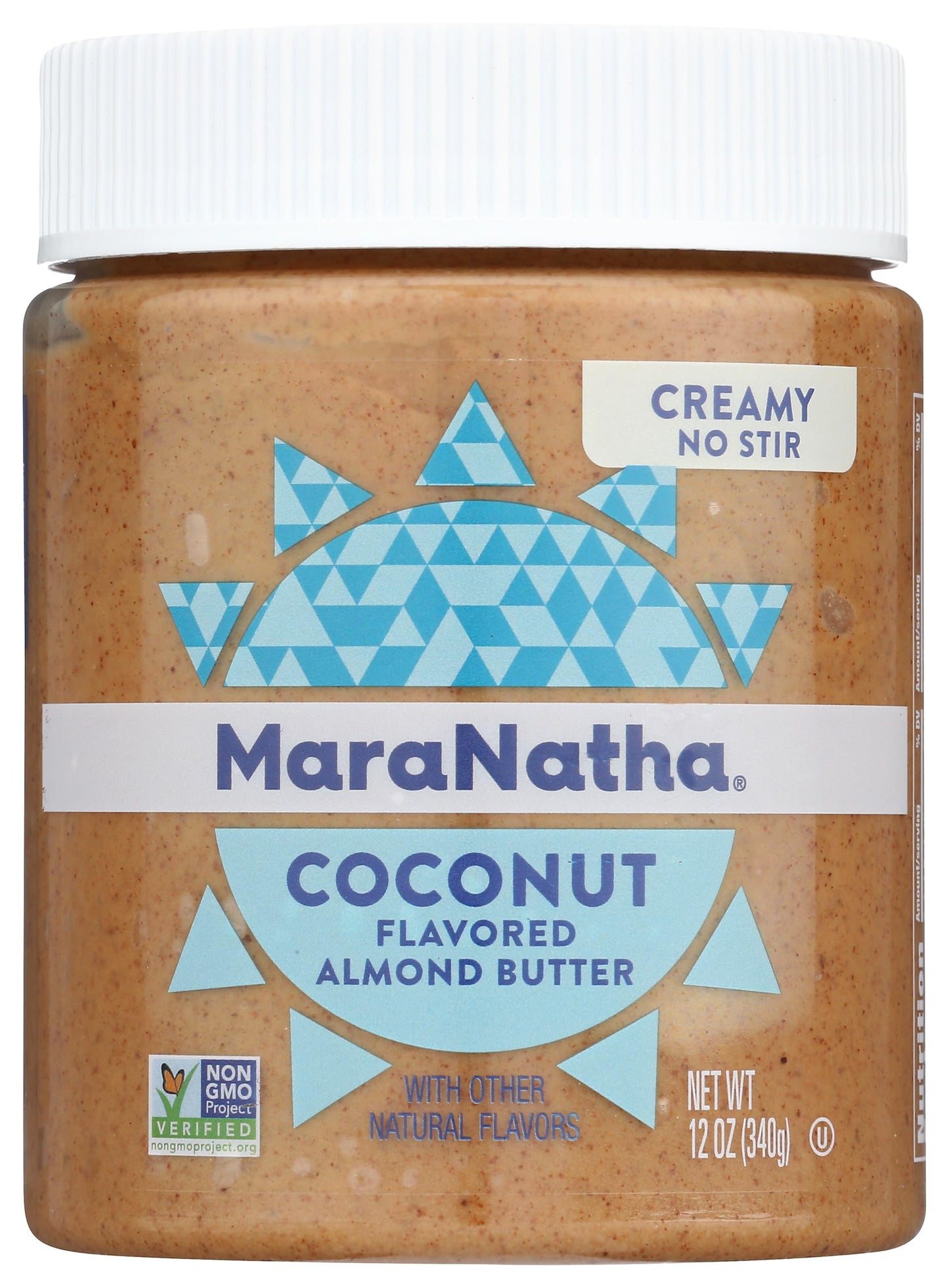 MaraNatha No Stir Creamy Roasted Coconut Almond Butter, 12oz