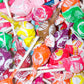 Blow Pops Charms Minipops Candy Lollipops, 18 Assorted Flavors, 75 Count Bag, Orange & Blue