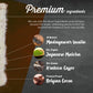 The Frozen Bean Pumpkin Spice Frappe & Latte Instant Mix (20 Sticks), Made With Arabica Coffee, Double Shot Caffeine, Low Sugar & Enhanced Ingredients, Hot, Iced, Or Blended Drinks