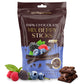 BEEMAX Belgian Chocolate Covered Fruit Sticks, Gourmet Dried Fruit, Dark Chocolate, 3.5 oz Resealable Pouch, Non-GMO