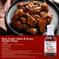 Bone Suckin' Garlic & Honey Wing Sauce, All Purpose Wing Sauce For Chicken Wings, Turkey Wings, Gluten Free, Non Gmo, Kosher, Sw