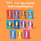 UNREAL Dark Chocolate Caramel Peanut Nougat Bars (1 Bag)  70% Organic Ingredients  Fair Trade  Non-GMO  No Corn Syrup  Sugar fermented-style flavors  Soy  209grams