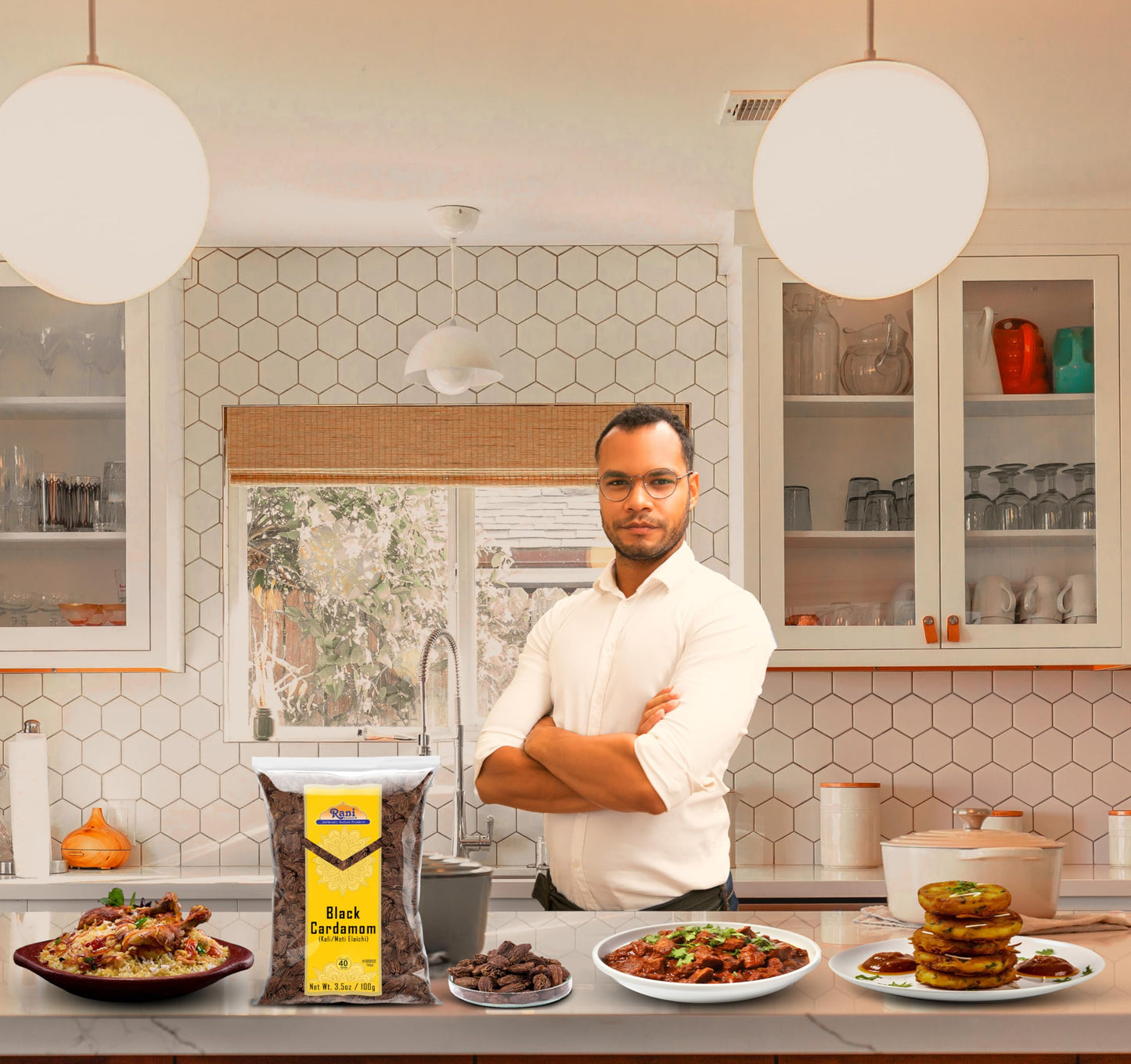 Rani Black Cardamom Pods Whole Indian Spice, 3.5oz (100g), All Natural, Vegan, Gluten Friendly, NON-GMO, Indian Origin