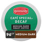 Community Coffee Cafe Special Decaf Medium Dark Roast Coffee Pods, Compatible with Keurig 2.0, 96 Count, 24 Count (Pack of 4)