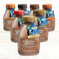 Silly Cow Farms Hot Chocolate Variety Pack - 4 Flavors, Gluten-Free, Non-GMO, Dairy-Free, 16.9 Oz Reusable Glass Bottle