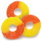 Albanese Gummi Peach Rings - 8 Ounce Bag, Multicolor