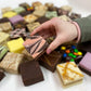 Valley Fudge Amaretto Chocolate Artisan Fudge, One Pound Package, Gourmet Candy