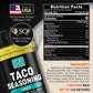 Taco Seasoning Mix Ranch Seasoning Powder - Gluten Free & Low Sodium Mexican Seasonings Blend For Taco Tuesday Night. Ranch Dres