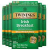 Twinings Decaffeinated Irish Breakfast Black Tea Individually Wrapped Bags, 20 Count (Pack of 6), Flavourful, Robust, Enjoy Hot 