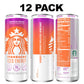 Starbucks Iced Energy Drink, Tropical Peach, Zero Sugar, Plant Based Caffeine, 12 Fl Oz Cans (Pack of 12)