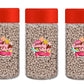 Candy Shop Premium Mini Dehydrated Marshmallows Bits (Chocolate) (Pack Of 3 Bottles)