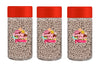 Candy Shop Premium Mini Dehydrated Marshmallows Bits (Chocolate) (Pack Of 3 Bottles)