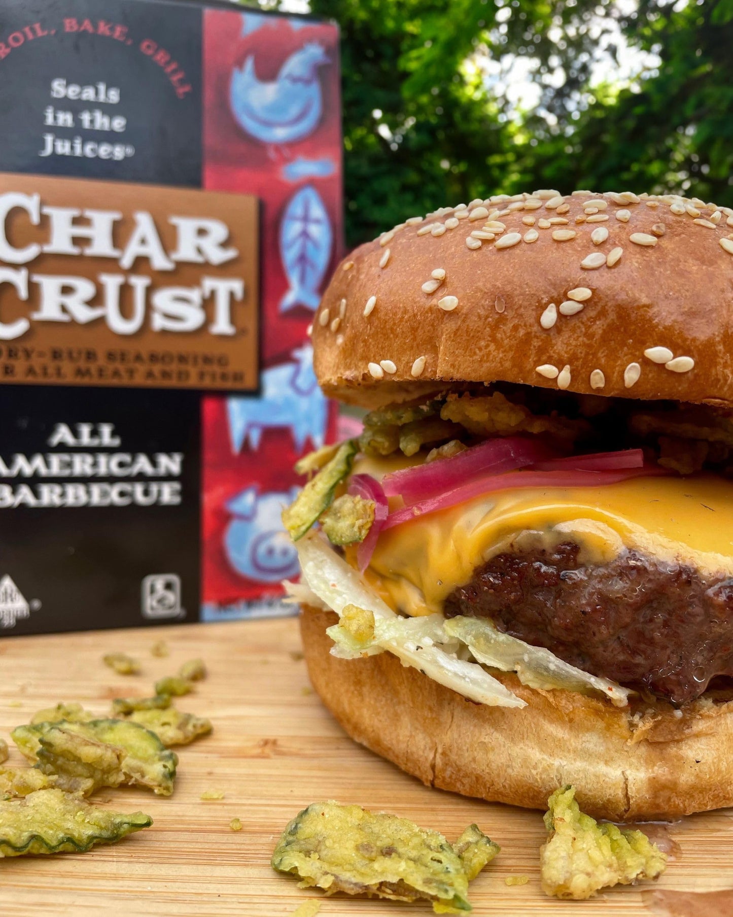 Char Crust Dry-Rub Seasoning, All American BBQ, 4-Ounce (Pack of 6)