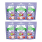 Lovely Candy Co. Organic Sour Chewy Candies, Vegan & Gluten Free, 8oz Bag (6-pack) - Natural Raspberry, Apple & Cherry Flavors