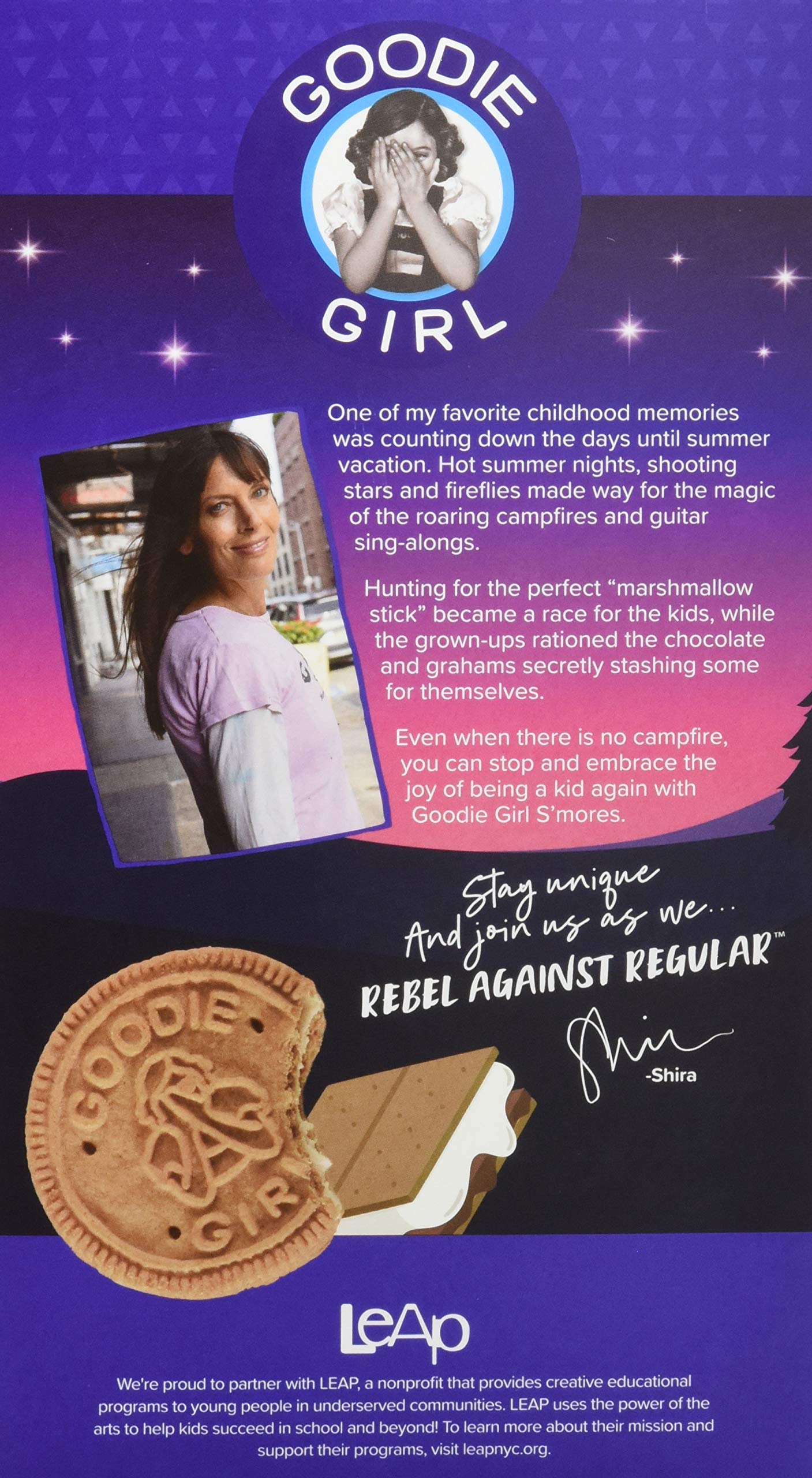 GOODIE GIRL Smores Sandwich Cookies, 10.6 OZ