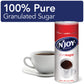 N Joy Sugar Canister | 20 Ounce, Pack of 6 | 100% Pure Granulated Sugar| Easy Pour Lid, Bulk Size