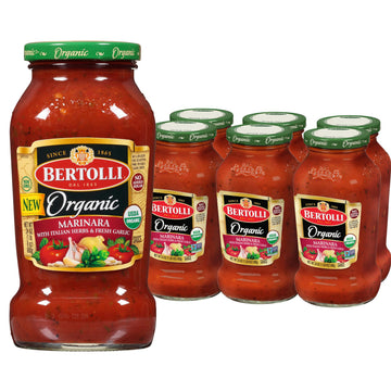 Bertolli Organic Marinara Sauce - 24Oz (Pack Of 6)