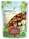 Food to Live Organic Deglet Noor Dates, 4 Pounds - Pitted, Non-GMO, Soft & Juicy, Unsulfured, Raw, Dried Fruit, No Sugar Added, 
