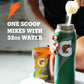 Gatorade Thirst Quencher Powder, Fruit Punch Flavor, 76.5 oz Canister, Hydration Drink Mix, 4.78 lbs, Energizing Sports Drink