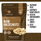 Hazelnuts Raw 1lb, Raw Hazelnuts no Shell. Hazelnuts for Baking, Cooking or Snacking, All Natural and Fresh, Unsalted and Non-GM