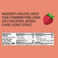 Panda Natural Soft Strawberry Licorice Candy - Non-GMO, Vegan, Fat Free - 32g (1.125 oz) x 20 Bars Pack