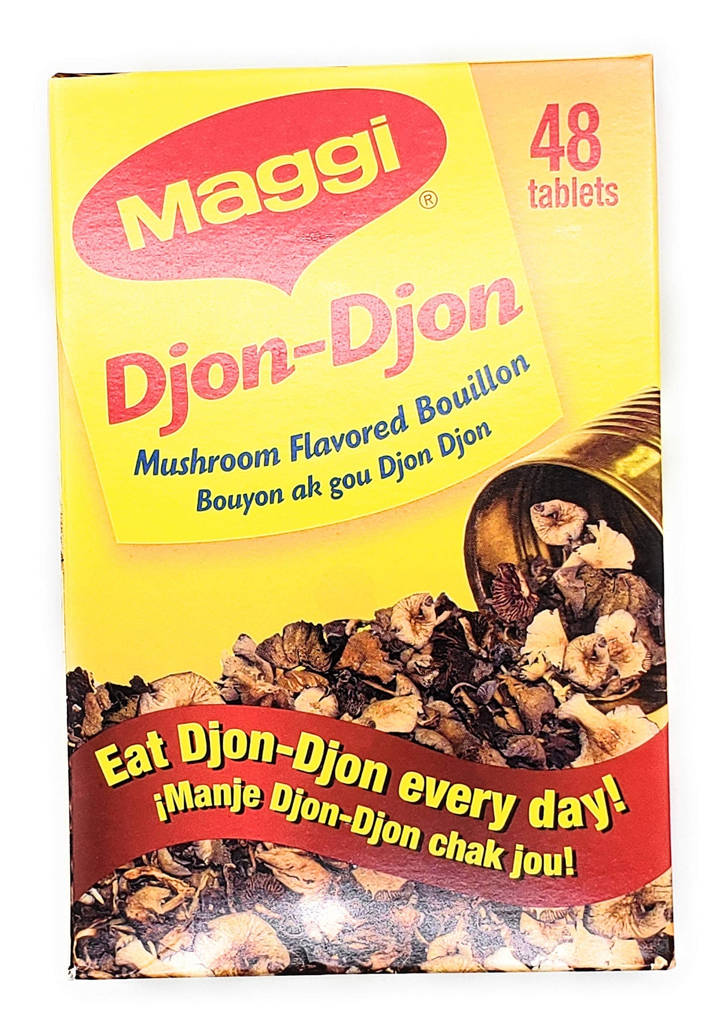 MAGGI Djon Djon bouillon cubes - mushoom flavored 1 box (48 cubes)